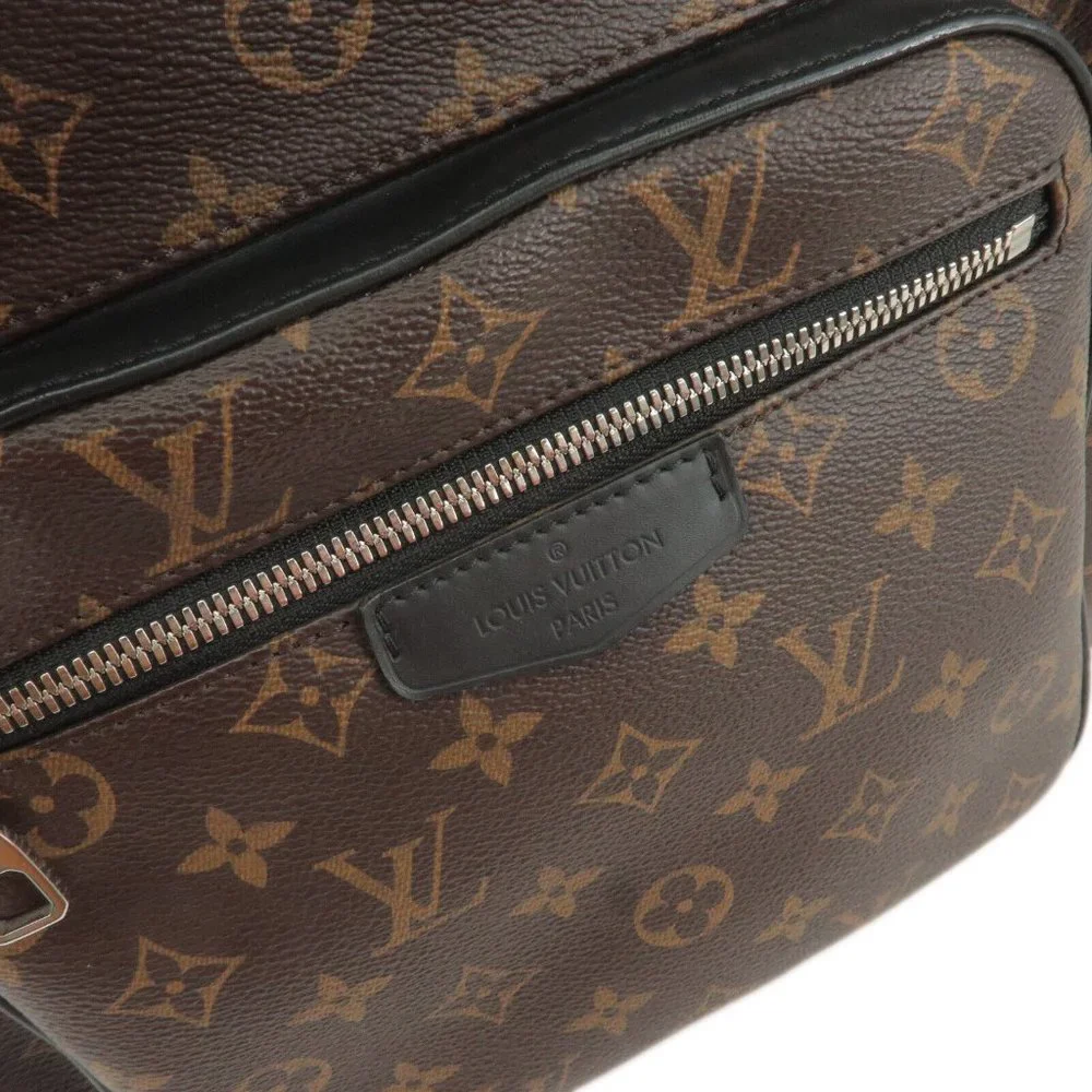 Macassar Josh Monogram Canvas Backpack - Picture 7 of 10